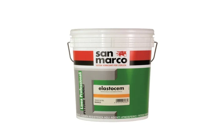 Elastocem (Эласточем) - интерьерная и фасадная краска от San Marco