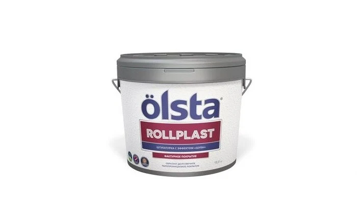 Rollplast-Olsta - фактурная силиконовая штукатурка