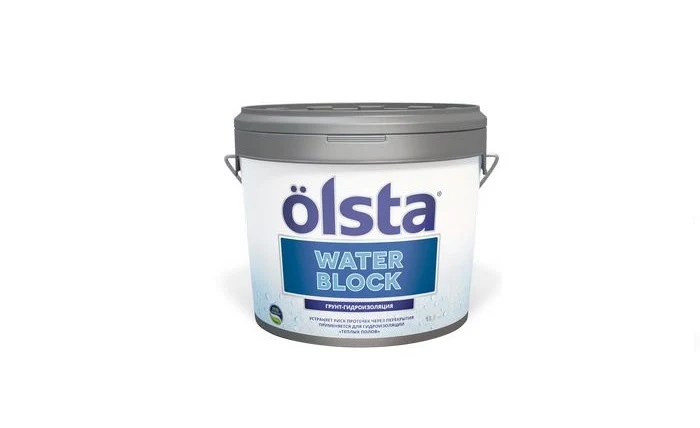 Waterblock - гидроизоляция для внутренних работ от Olsta