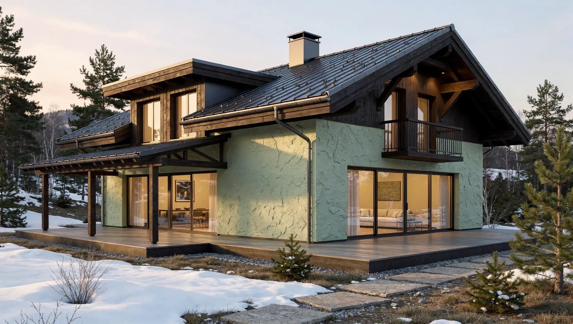 Фасадные штукатурки