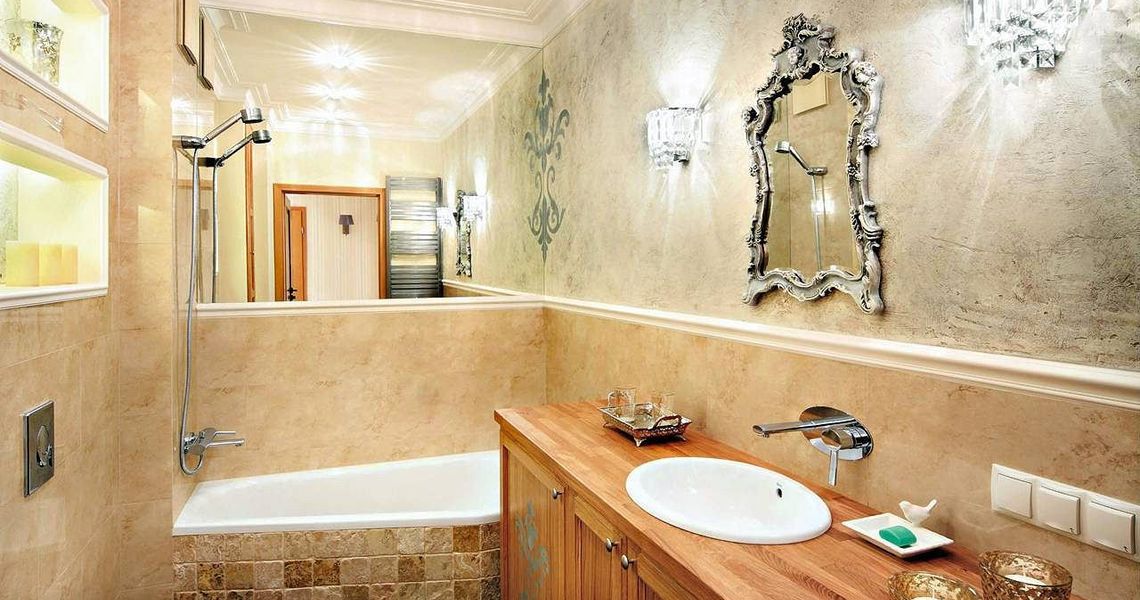 Плитка для ванной комнаты: чем штукатурить стены в ванной под плитку