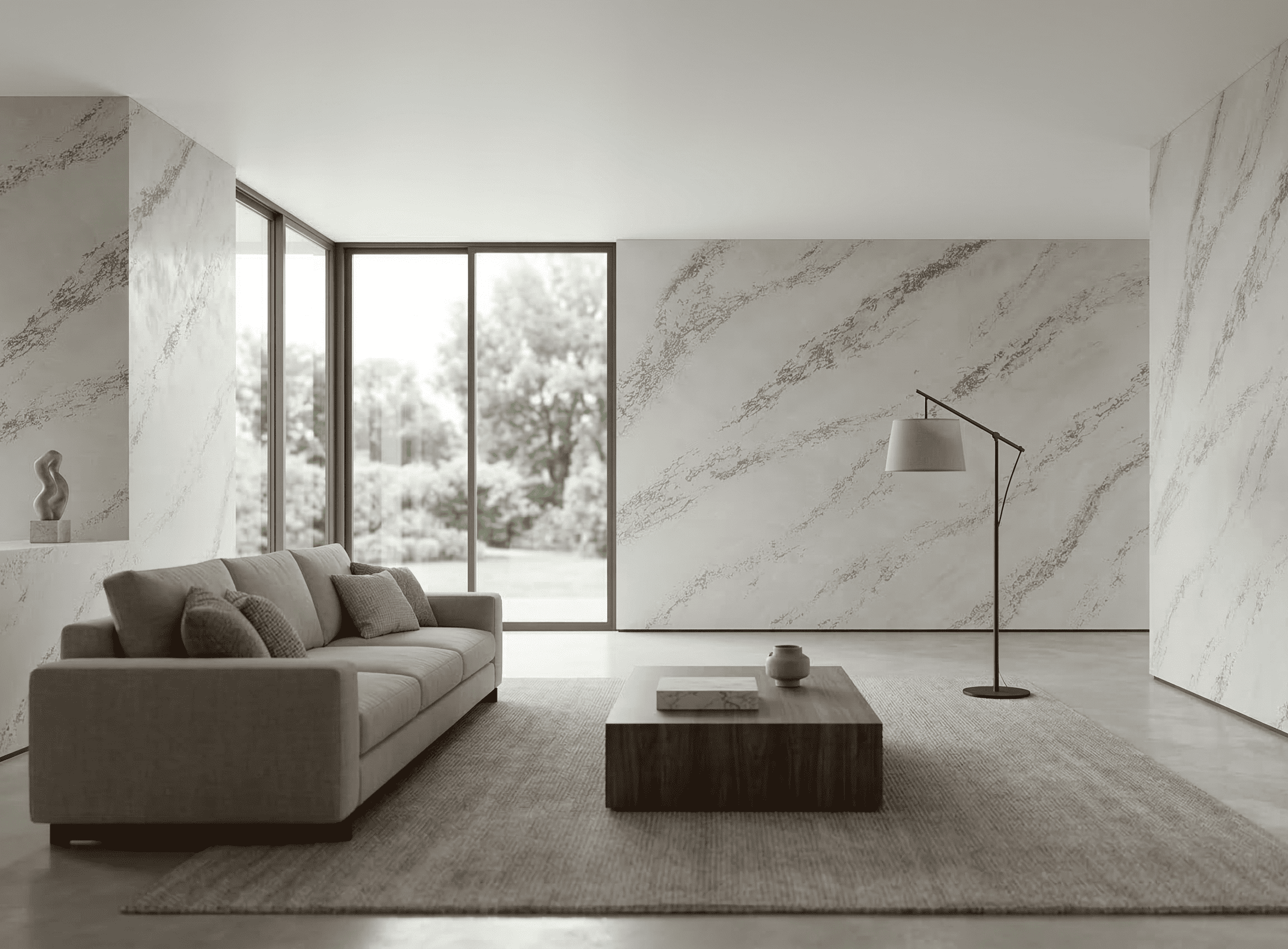 Декоративная штукатурка фото в интерьере