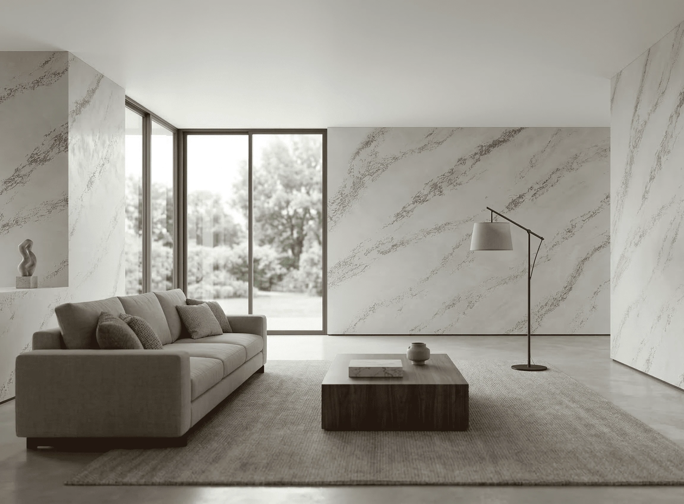 Декоративная штукатурка фото в интерьере